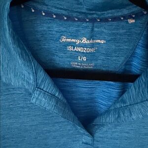 Tommy Bahama Teal Blue Short Sleeve Women's Top